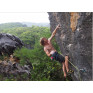 捷克 Rock Empire 3B SLIGHT MAN 攀岩吊帶 黑綠色 VUS013